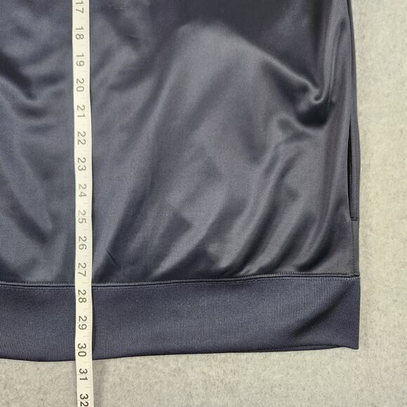 NordicTrack Jacket Mens Size Large Navy White Color Block Full Zip - Picture 13 of 14